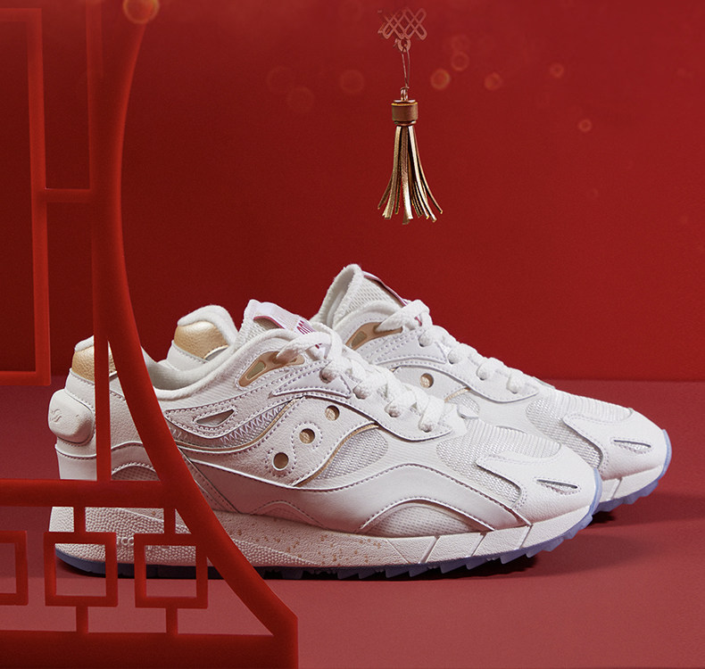saucony索康尼shadow 6000x 男女复古休闲跑鞋 平步青云 情侣