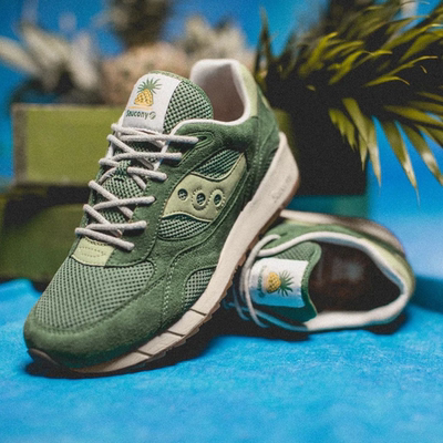 SHADOW6000菠萝情侣款复古跑鞋