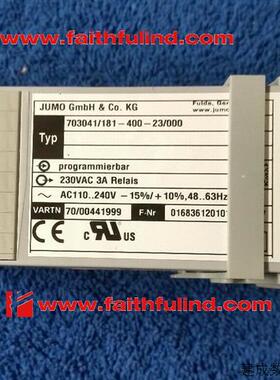 议价Jumo 00441999 久茂全新温控器 703041/181-400-23/000 dTRON
