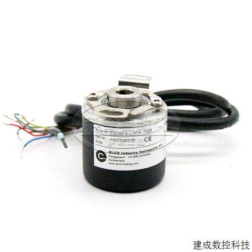 议价ELCO全新宜科编码器EB38F8-L5PR-1024全新原装