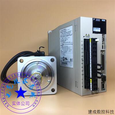 议价原装安川7代1.3KW伺服电机SGM7G-13AFC61+驱动器SGD7S-120A00
