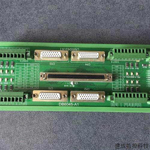 议价* DB6045-A1 HSL-4XMA-6045 HSL-32I32O 100针接线端子 拆机