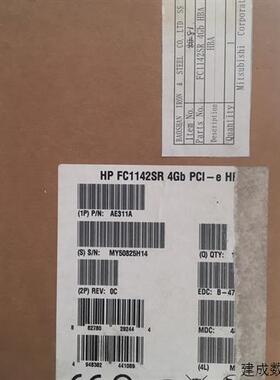 议价惠普HBA通讯卡 FC1142SR 4Gb PCI,实图拍摄