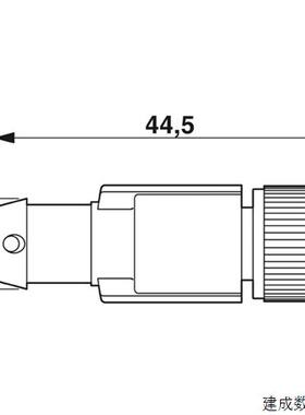议价传感器/执行器电缆 - SAC-8P- 5,0-PUR/M12FS SH - 1522888-