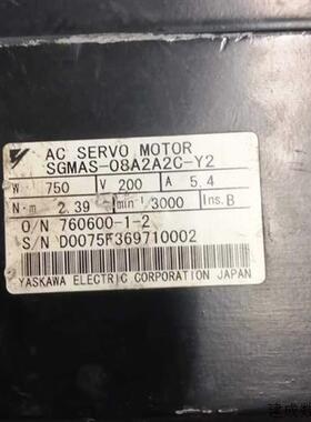议价SGMAS-08A2A2C-Y2安川伺服电机功能包好  议价