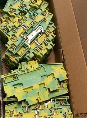 议价3036071菲尼克斯 ST 2,5-3PE弹簧接地端子三层接线现货黄绿色