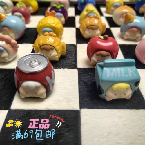 正品 择良所贪吃崽崽萌粒盲盒盲袋 野餐派对