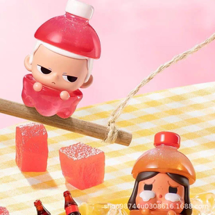 BEAN泡泡萌粒缤纷果汁萌粒系列摆件玩具 泡泡玛特POP
