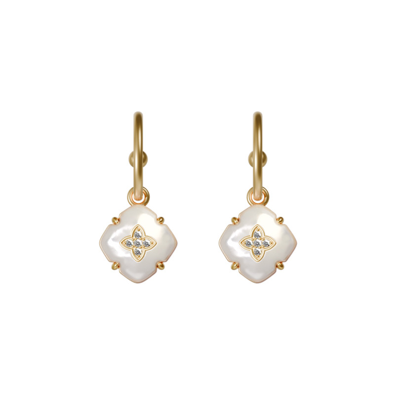 「新品」Fellala/翡拉拉「简奢时尚4.0」系列原创设计耳钉