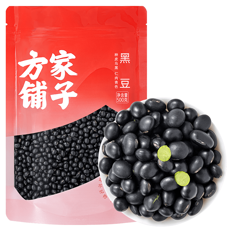 方家铺子黑豆500g/袋装