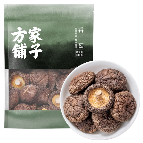 方家铺子香菇400g袋装
