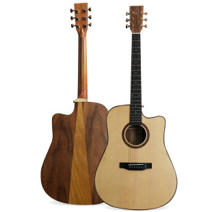 森骉吉他全单新品 尝鲜民谣吉他胡桃木金丝木西提卡云杉全实木原声