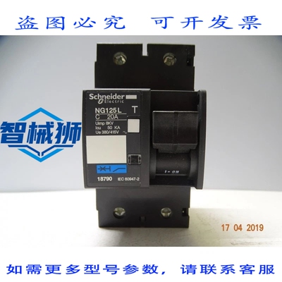 原装供应 18790 自动中断器 NG125L 2P-20A-50KA-C