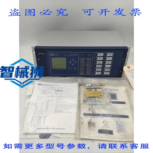 原装供应 SEL 0487V0X6111XC2X4H424XXX 电容器组控制系统 SEL-48