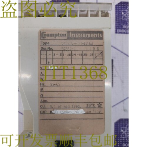 原装供应康普顿 253-THZW