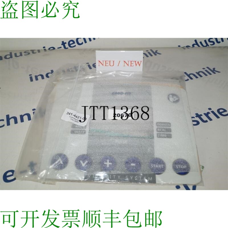 原装供应ERGO-FIT 薄膜键盘 341-4421-00
