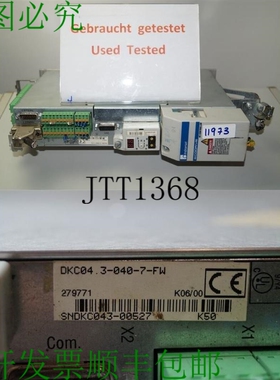 原装供应力士乐indramat DKC04.3-040-7-FW+FWA-ECODR3-SMT-01VRS