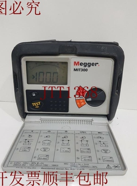 原装供应Megger MIT300 绝缘测试仪 500V 直流 999M&Omega; CAT I