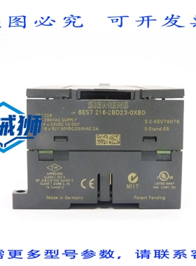 原装供应 6ES7216-2BD23-0XB0 85-264VAC 2A UNMP
