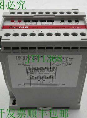 原装供应ConLAB WVT-3 瓦特/VAR 传感器 230 伏 50Hz
