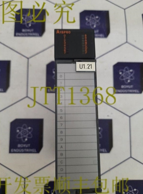 原装供应三菱 A1SP60 脉冲捕捉单元 BD992D009H12 DC24V 7MA