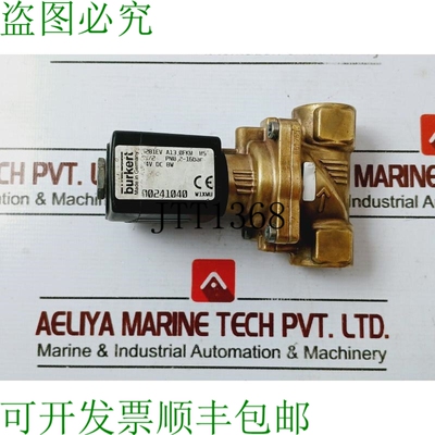 原装供应Burkert 6281EV A13.0FKM MS 电磁阀 2-16 Bar 24VDC 8W