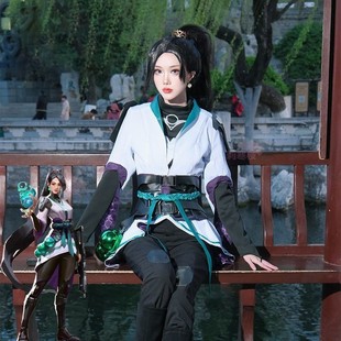 现货 游戏瓦罗兰特无畏契约cos服贤者 斯凯cosplay动漫游戏二次元