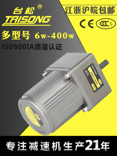 台松220V/380V6W-10W微型齿轮