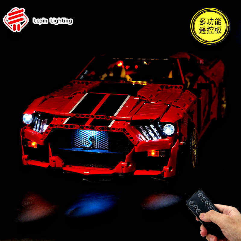灯饰谢尔比GT500积木雷尔模型