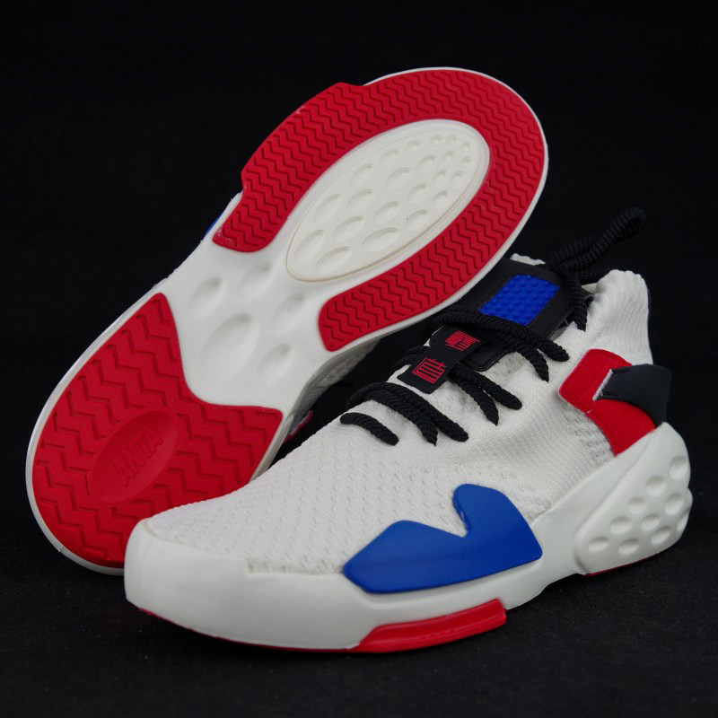 安踏男鞋夏季新款时尚撞色百搭霸道耐磨防滑运动鞋休闲鞋11918080