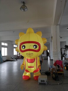 厂家定制充气机器人气模 变形金刚充气固定卡通人偶广告气模模型