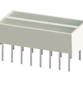 原装 灯条 红色KB-F100SURKW LED 显示器, 230 mcd通孔安装