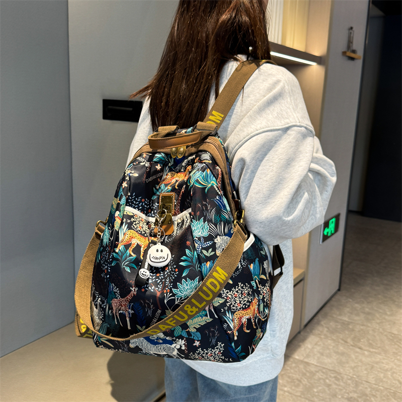 大容量洋气双肩背包2025新款