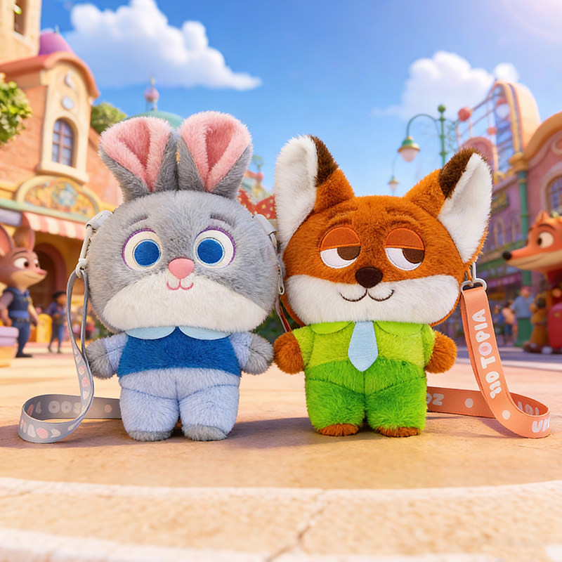 卡通公仔可爱单肩包疯狂动物城朱迪兔子毛绒斜挎包女生节日送礼物,箱包皮具/热销女包/男包,痛包,淘宝优惠券,粉丝福利购,淘宝优惠卷