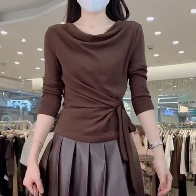 2025配半身裙的上衣短礼袖