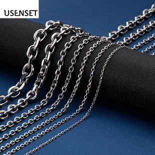 Stainless Steel Chains Necklaces Cuban O Chain for Men