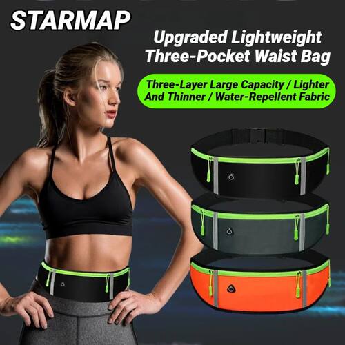 Outdoor Running Waist Bag For Mobile Phone Light And Thin