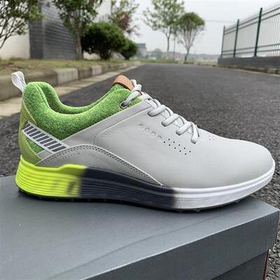 2021 New Brand Men Golf Shoes Genuine Leather Golf Sport