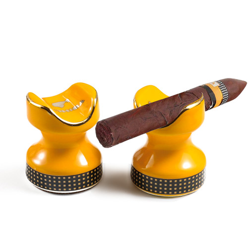 2022 NEW Cigar Ashtray Holder Portable Ceramic Cigar Holder