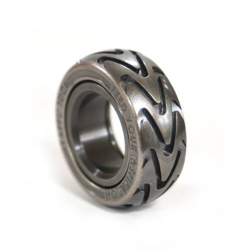 Fidget Ring Ratchet Wheel Fidget Slider Adult EDC Metal