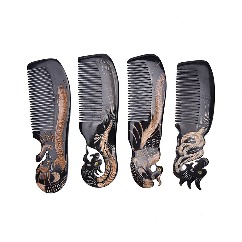 Horn Comb Hand Carved Hair Loss Treatment Brush Massage SSin the Personalized custom/Design Services/DIY , Office/Custom stationery , Gongpai hanging tag category - from Buy2taobao.com to provide professional Taobao agent buy service