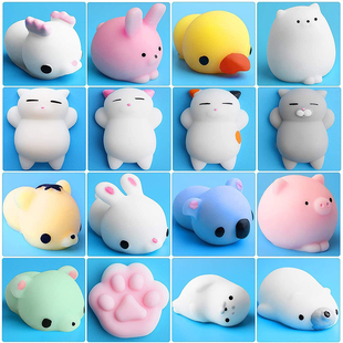 Mochi Squishy Animal Toys Stress Relief Toys Mochi Animals