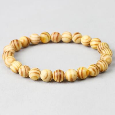 Authentic African Wood Bracelet Beads 8mm Wood Sandalwood