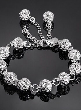 100% 925 Sterling silver Beautiful bracelets noble top
