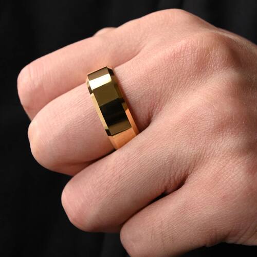 tungsten carbide ring for man anillos bague homme pareja de