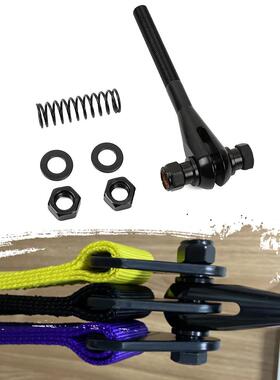 BW汽车改装配件限位带可调重型焊接铝合金安装套件黑色可调U型aZ