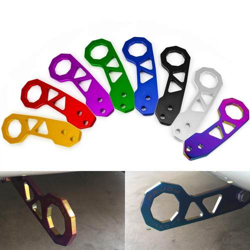 AY汽车改装JDM新款拖车钩铝合金竞技赛车后保险杠拖车带后牵引aZ