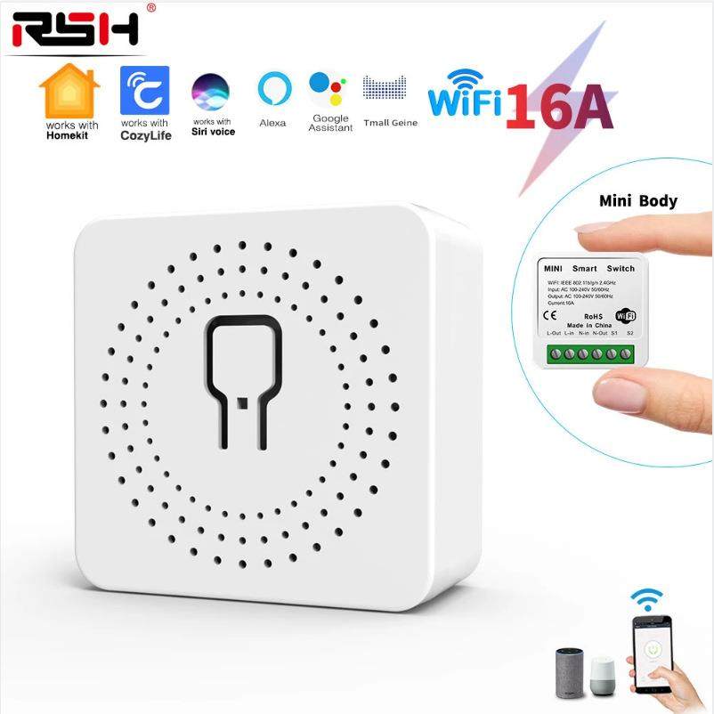 ZPHomekit智能开关控制语音控制wifi暗盒通断器暗藏式双控定时aZ