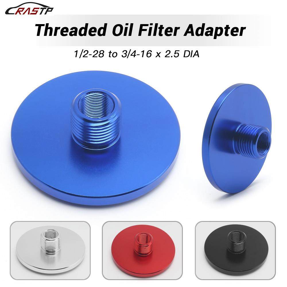 KD跨境汽车改装螺旋机油滤清器转接头1/2-28 to 3/4-16 x 2.5适aZ