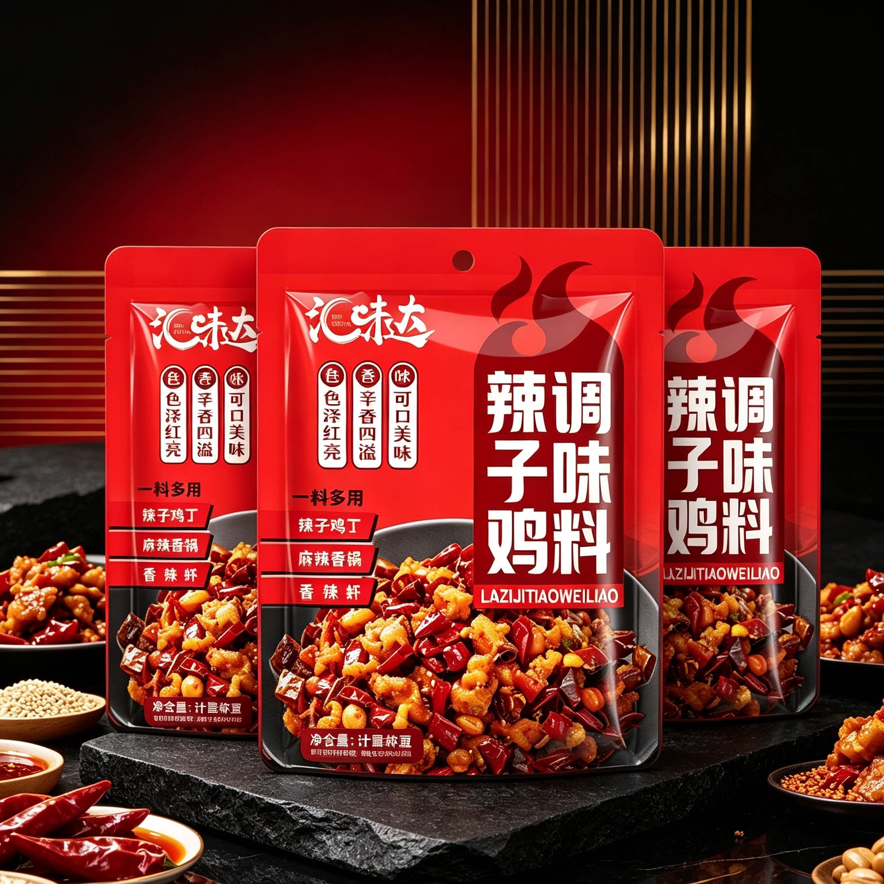辣子鸡调味料贵州风味脆辣